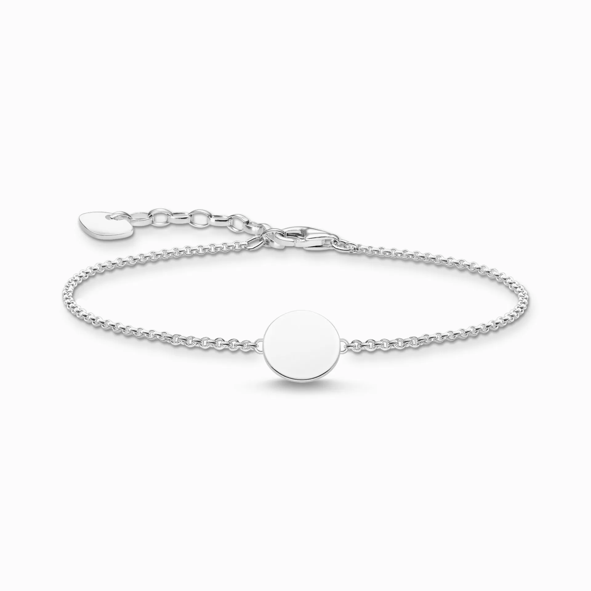 THOMAS SABO Armband | Återvunnet 925 silver<ARMBAND BRICK SILVER silverfargad