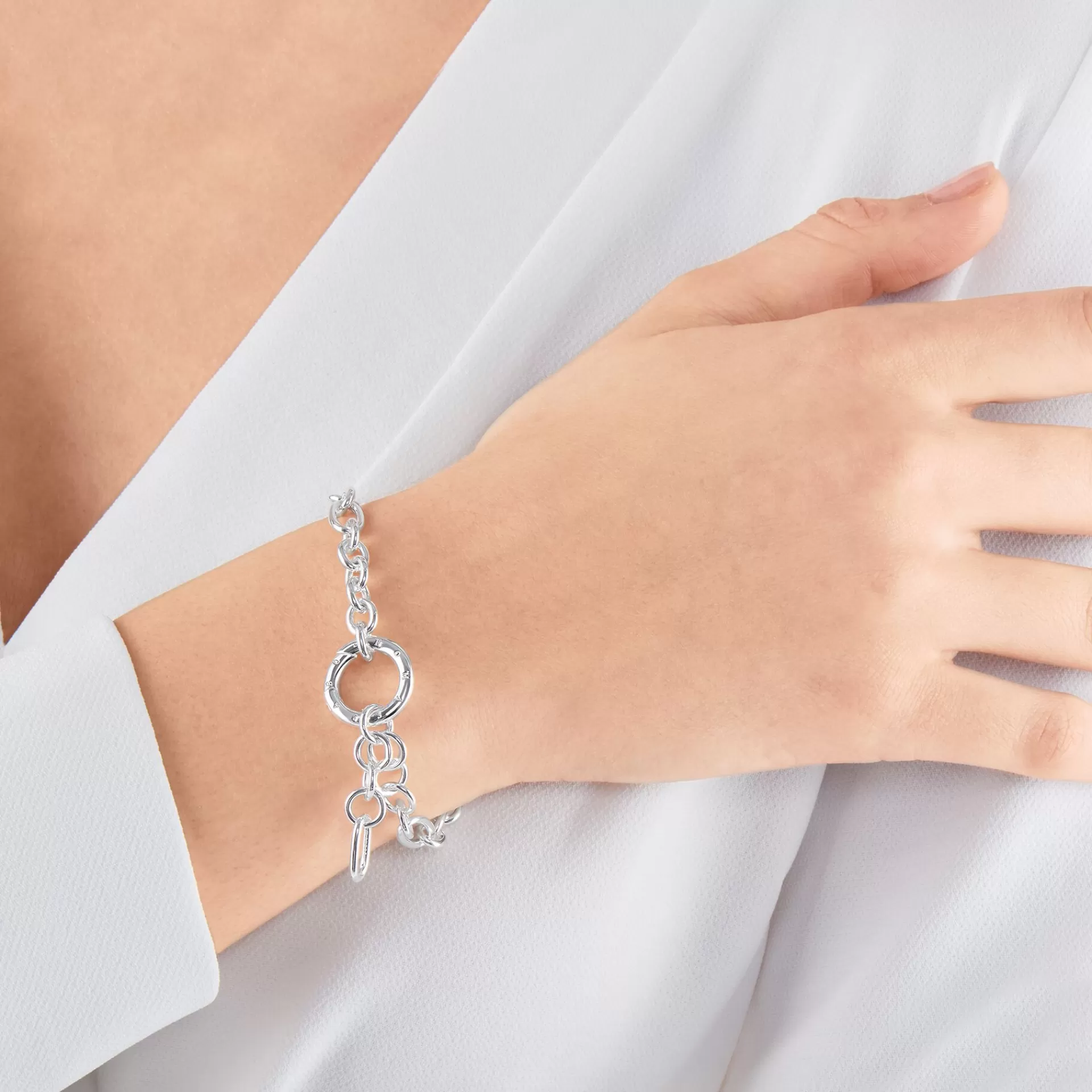 THOMAS SABO Armband | Upp till SEK 1.500<ARMBAND L&AUML;NKAR SILVER silverfargad