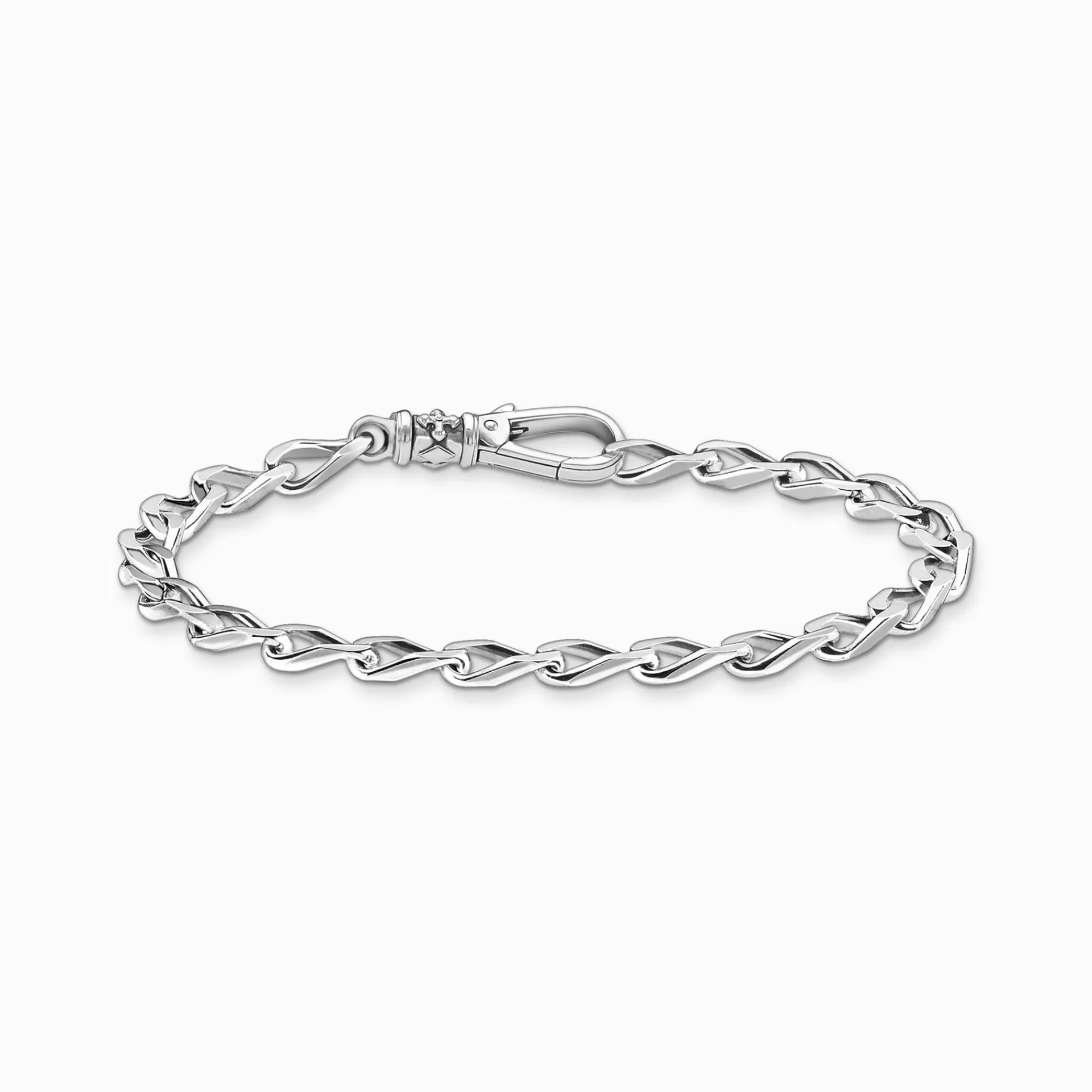 THOMAS SABO Armband | Återvunnet 925 silver<ARMBAND L&AUML;NKAR SILVER silverfargad