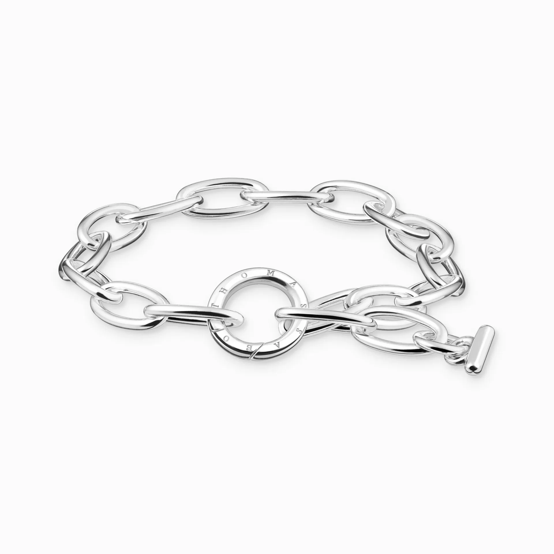 THOMAS SABO Armband | Återvunnet 925 silver<ARMBAND L&AUML;NKAR SILVER silverfargad