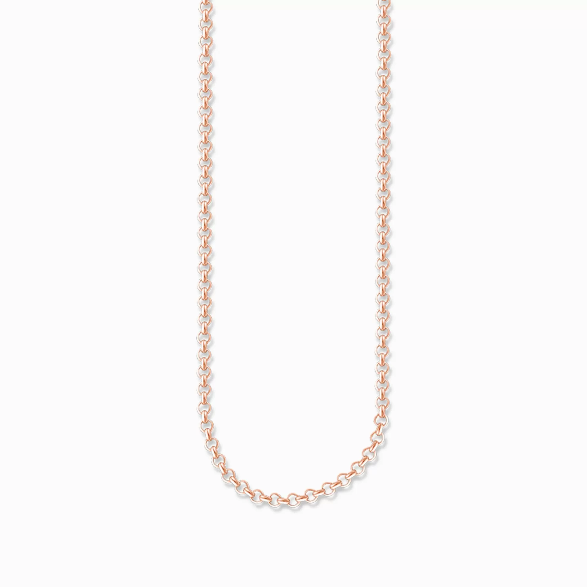 THOMAS SABO Halsband | 18K roséguldplätering<&AUML;RTKEDJA roséguldfargad