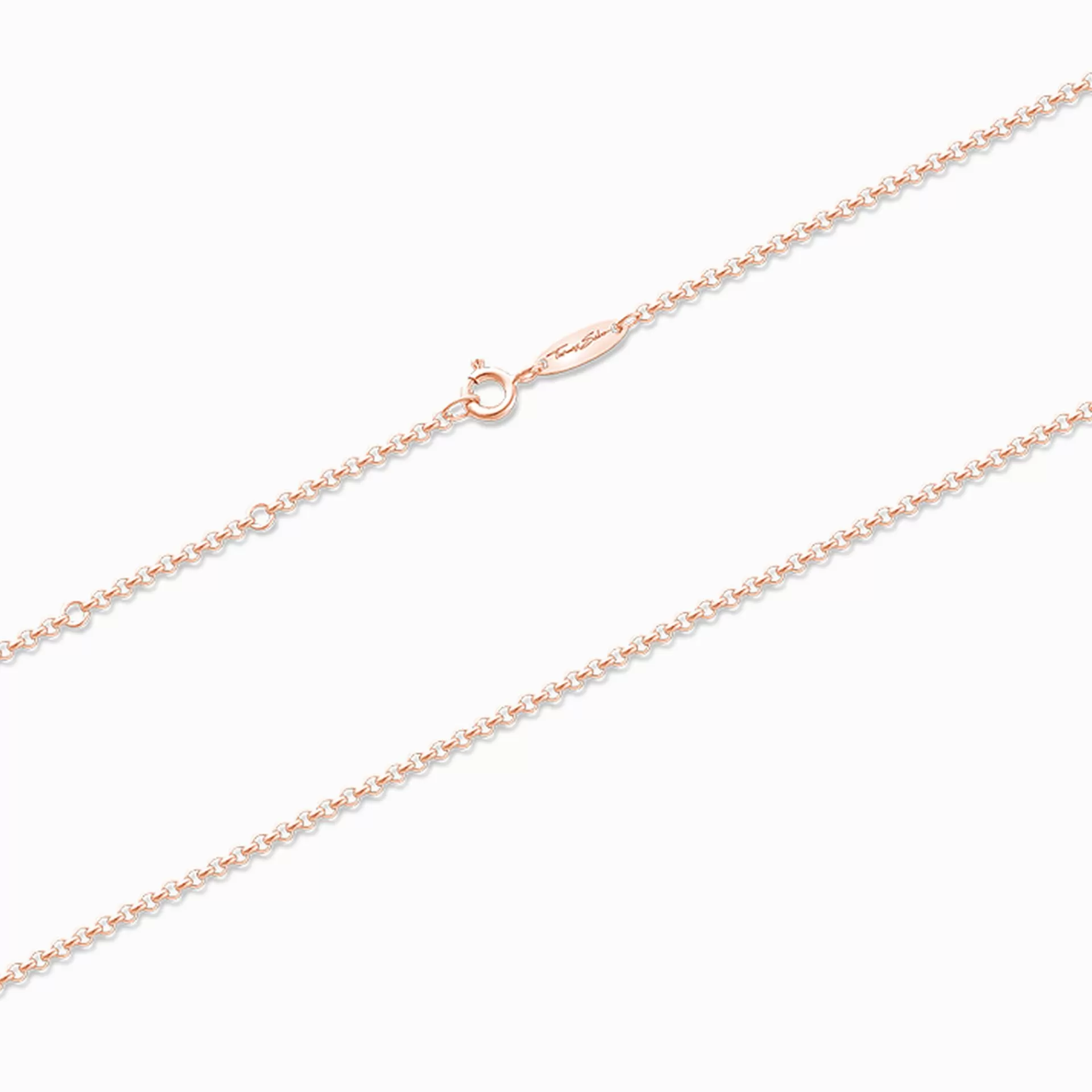 THOMAS SABO Halsband | 18K roséguldplätering<&AUML;RTKEDJA roséguldfargad