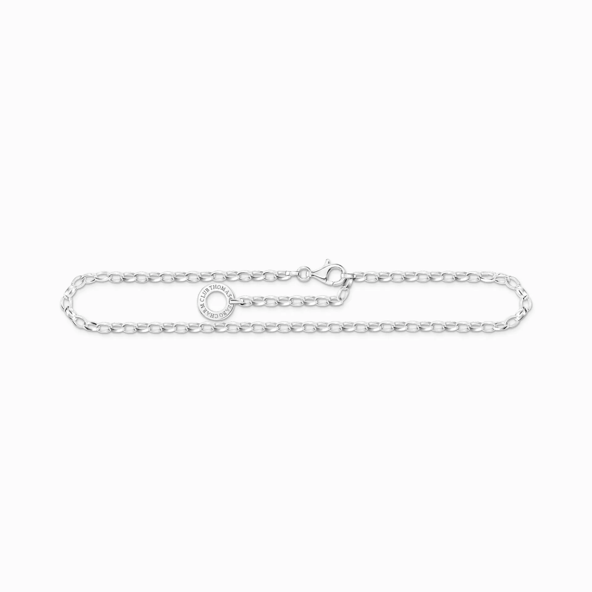 THOMAS SABO Ankelkedjor | Återvunnet 925 silver<CHARM-ANKELKEDJA CLASSIC silverfargad