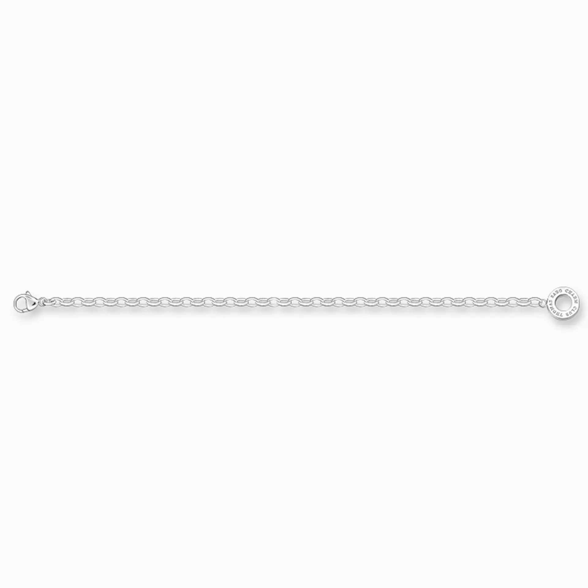 THOMAS SABO Ankelkedjor | Återvunnet 925 silver<CHARM-ANKELKEDJA CLASSIC silverfargad