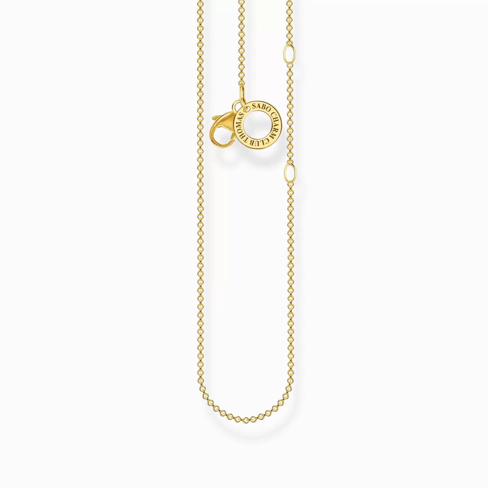 THOMAS SABO Halsband | Charm Halskedjor<CHARM-HALSBAND GULD gult guldfargad