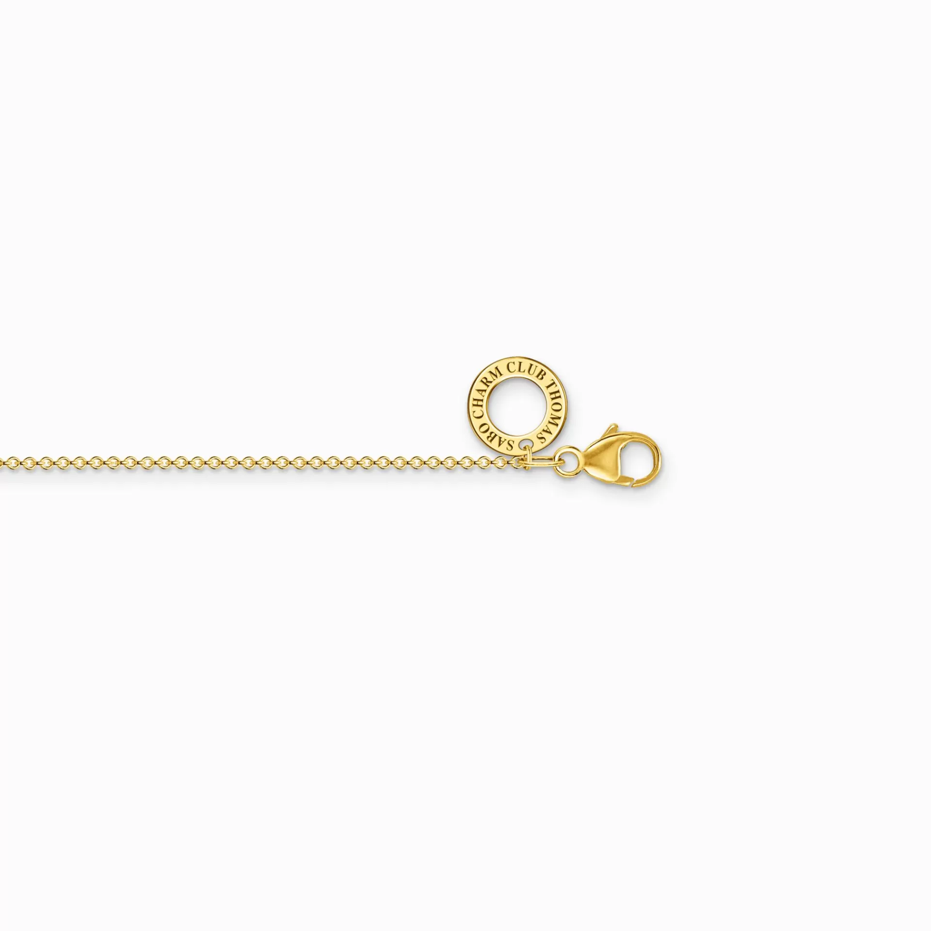 THOMAS SABO Halsband | Charm Halskedjor<CHARM-HALSBAND GULD gult guldfargad