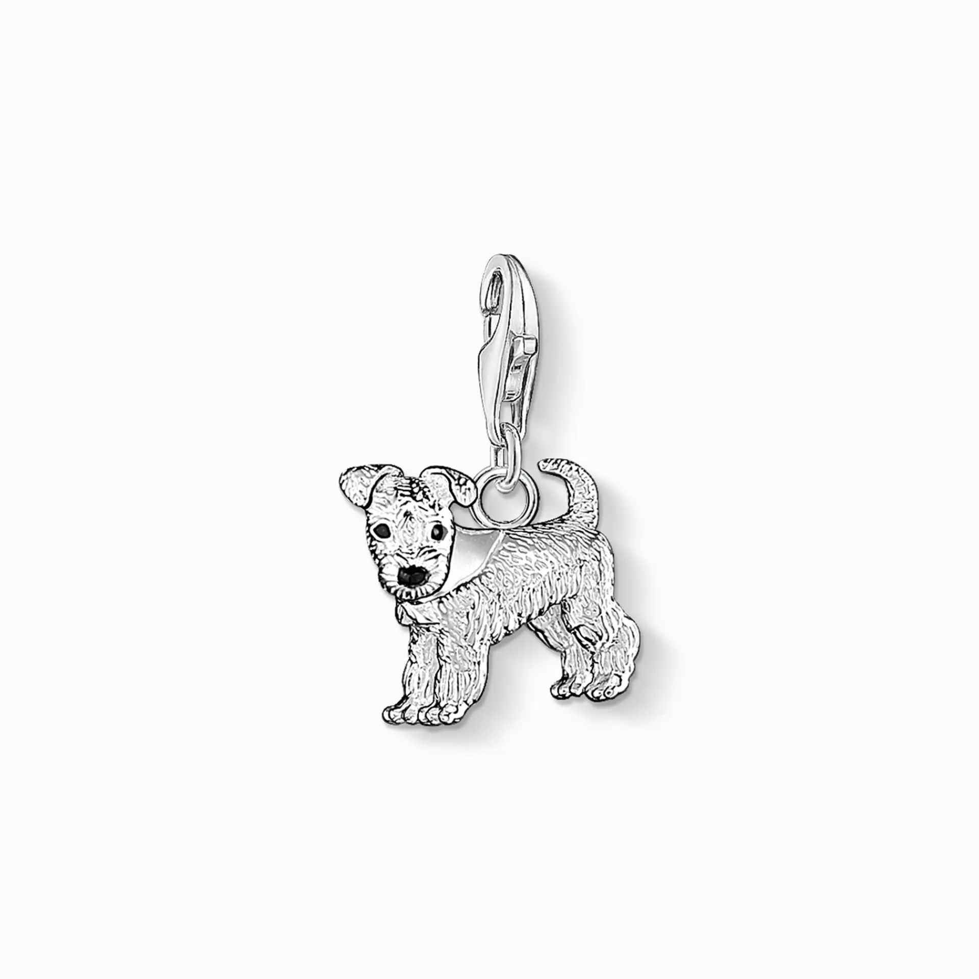 THOMAS SABO Charms | Charms<CHARM-H&AUML;NGSMYCKE HUND silverfargad