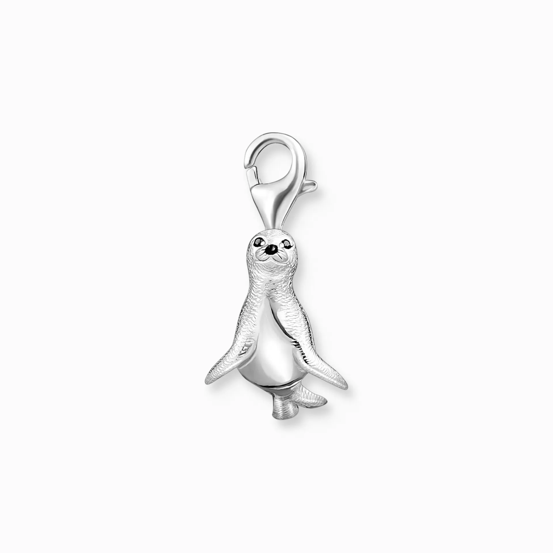 THOMAS SABO Charms | Charms<CHARM-H&AUML;NGSMYCKE S&AUML;L SILVER silverfargad, svart