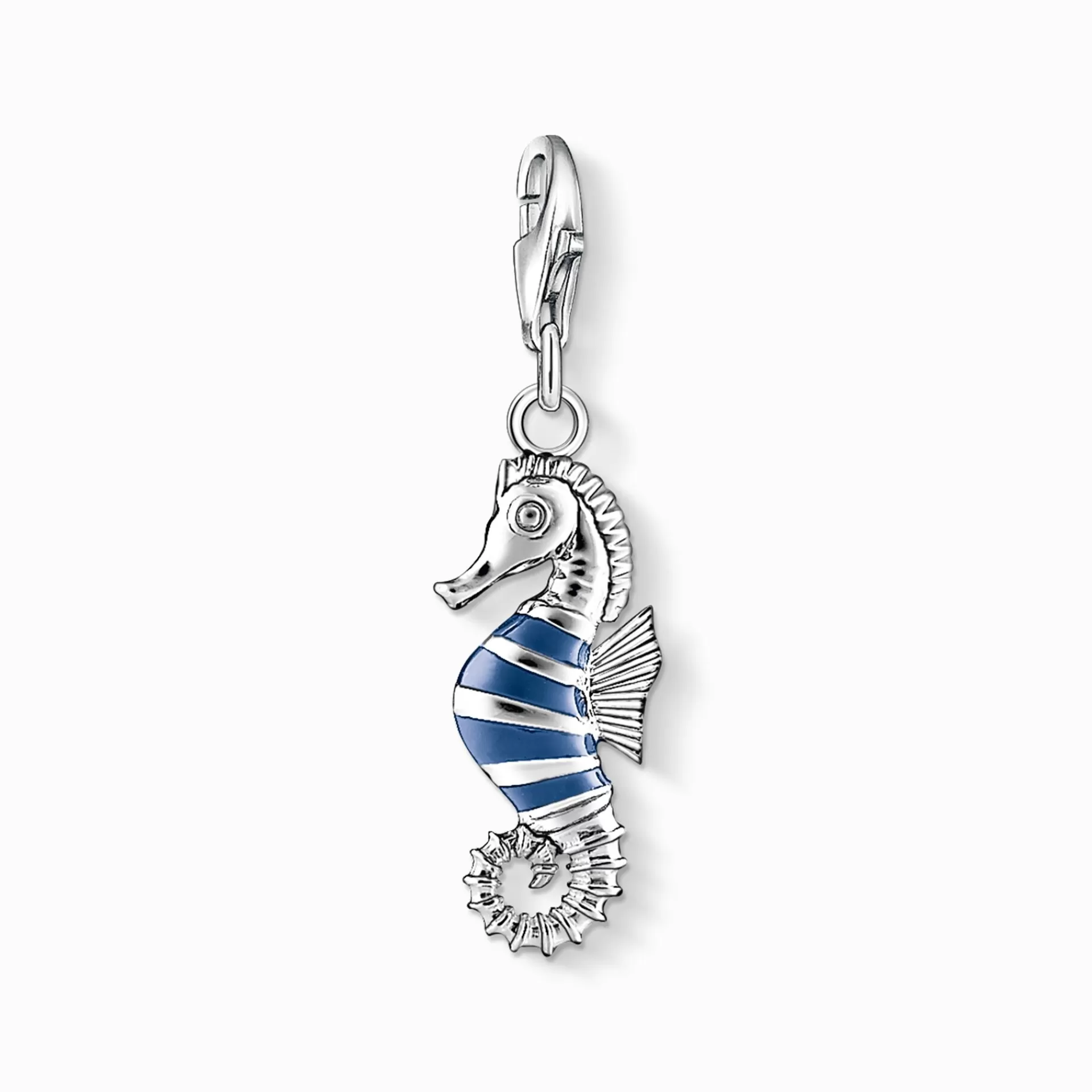 THOMAS SABO Charms | Charms<CHARM-H&AUML;NGSMYCKE SJ&OUML;H&AUML;ST blå, silverfargad