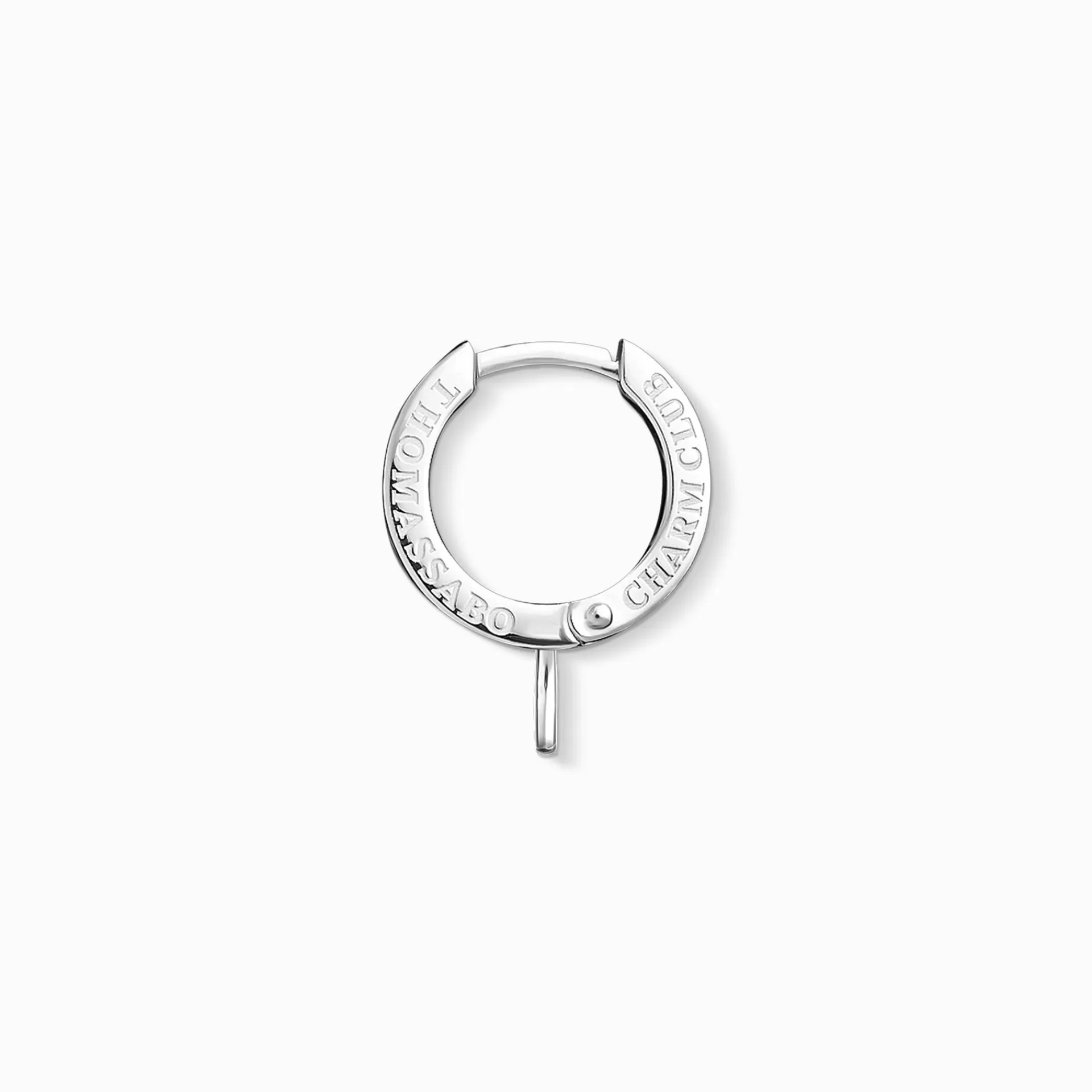 THOMAS SABO Creoler | Återvunnet 925 silver<CREOL&OUML;RH&AUML;NGE INDIVIDUELLT F&OUML;R CHARMS silverfargad