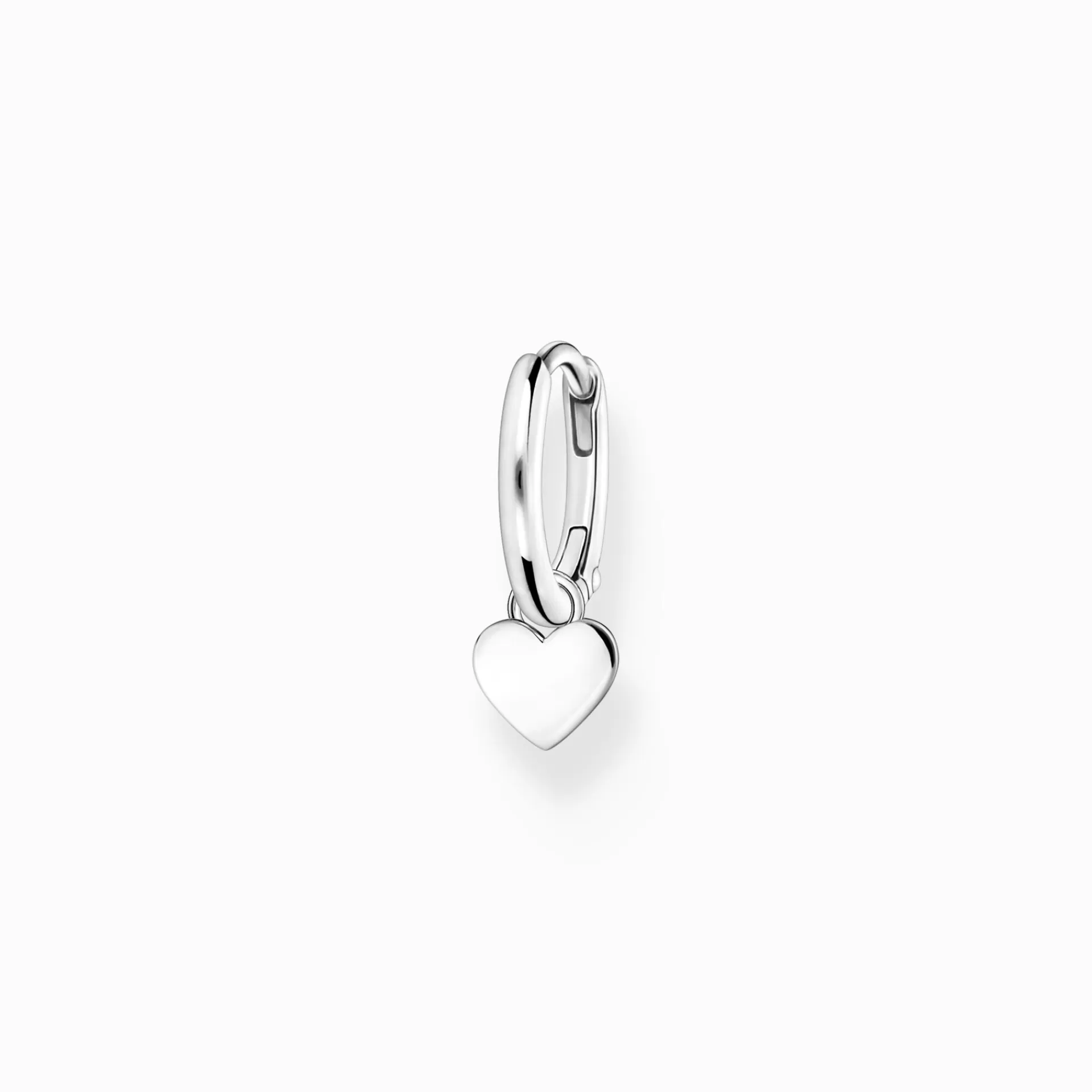 THOMAS SABO Creoler | Återvunnet 925 silver<CREOL&OUML;RH&AUML;NGE INDIVIDUELLT MED HJ&AUML;RTA H&AUML;NGSMYCKE SILVER silverfargad