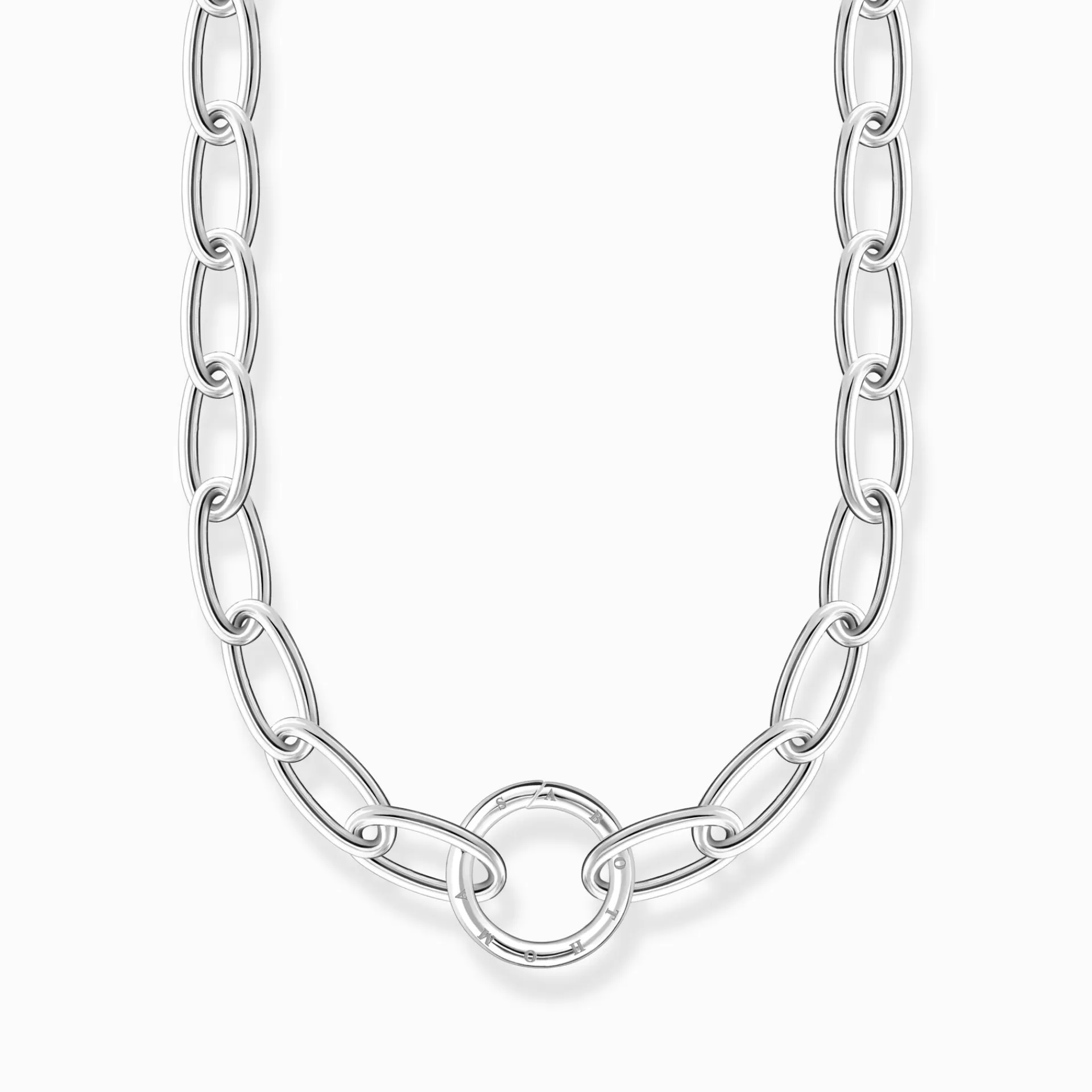 THOMAS SABO Halsband | Återvunnet 925 silver<HALSBAND L&AUML;NKAR SILVER silverfargad