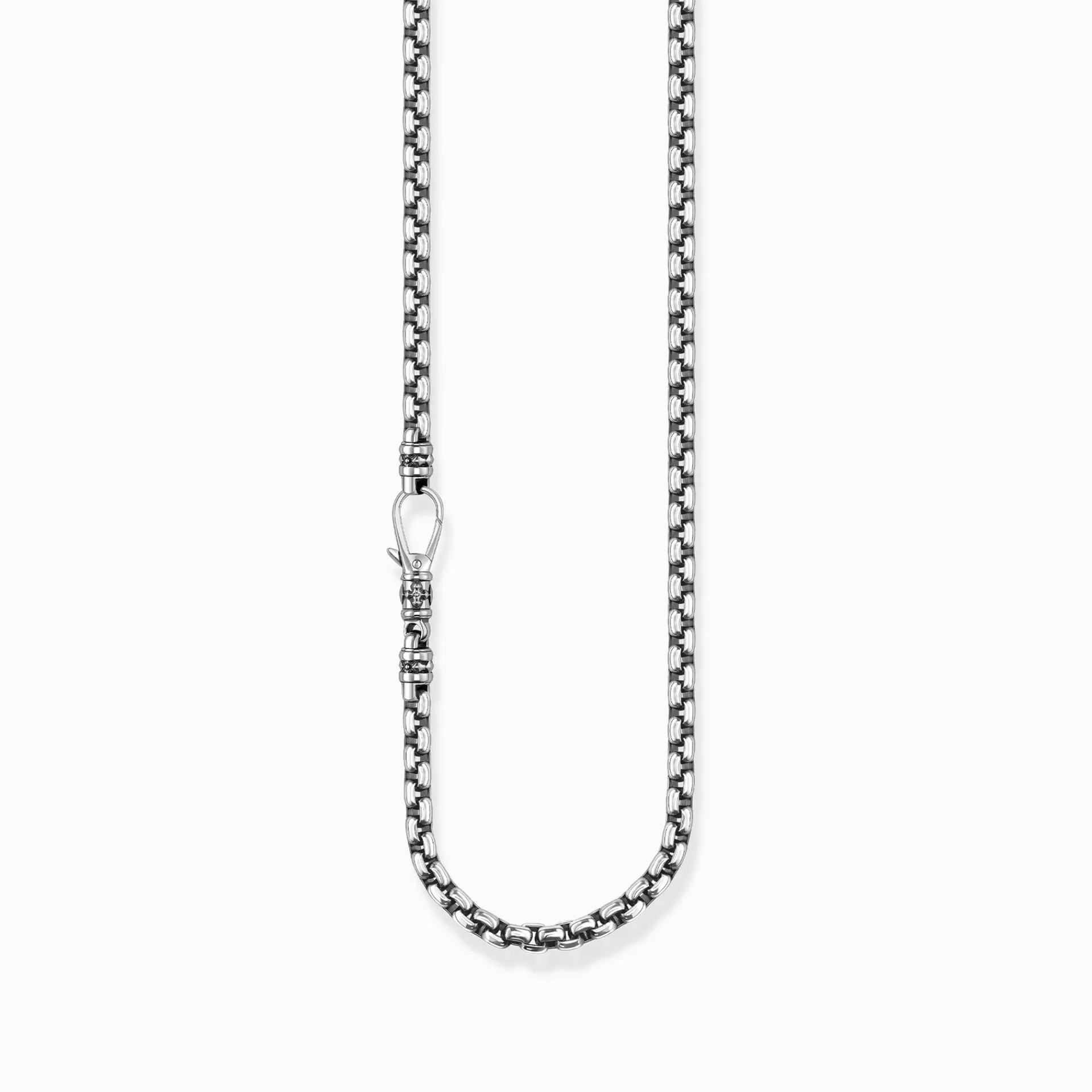 THOMAS SABO Halsband | Återvunnet 925 silver<HALSBAND L&AUML;NKAR SILVER KORS silverfargad