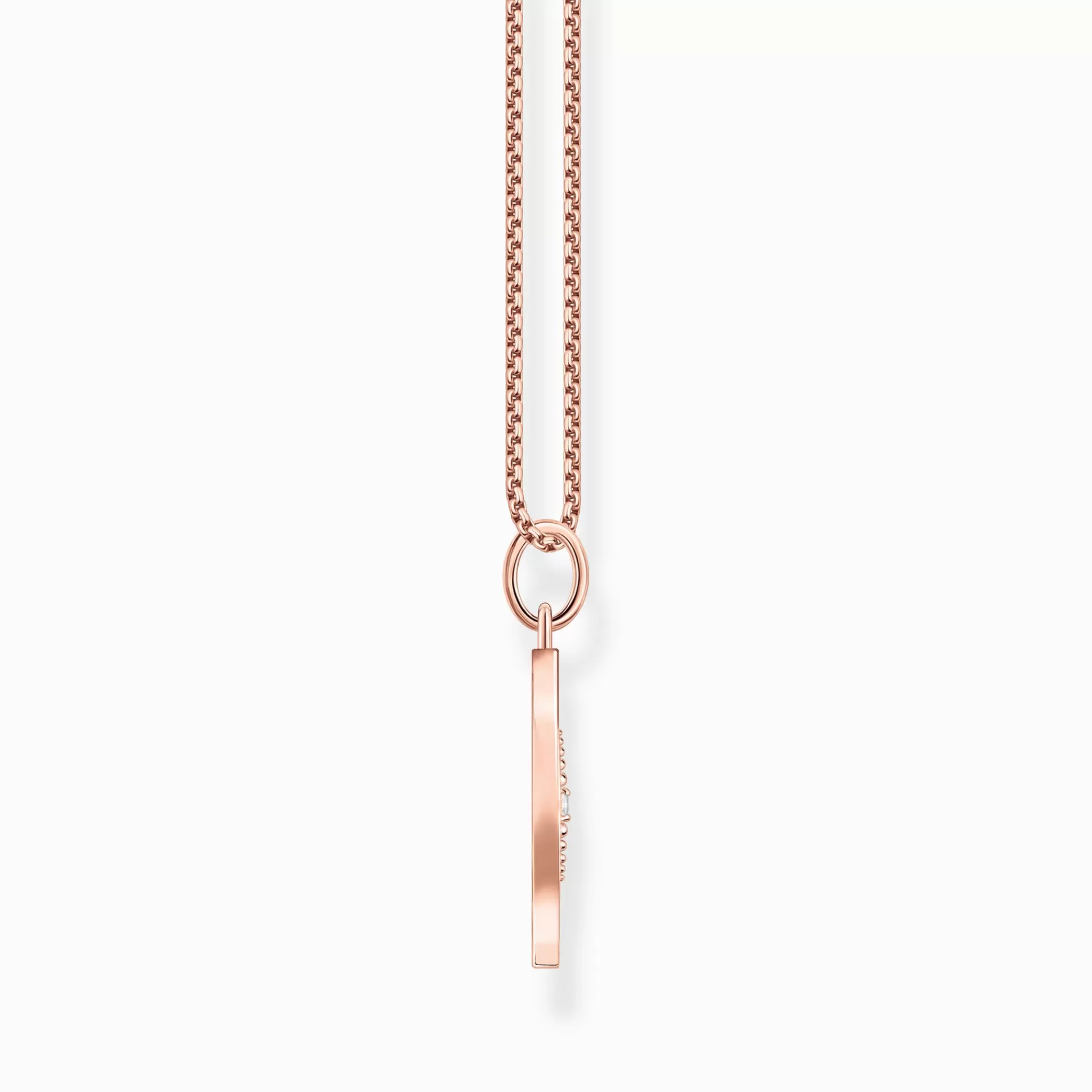 THOMAS SABO Halsband | Livets träd<HALSBAND TREE OF LOVE ROS&EACUTE;GULD roséguldfargad, vit