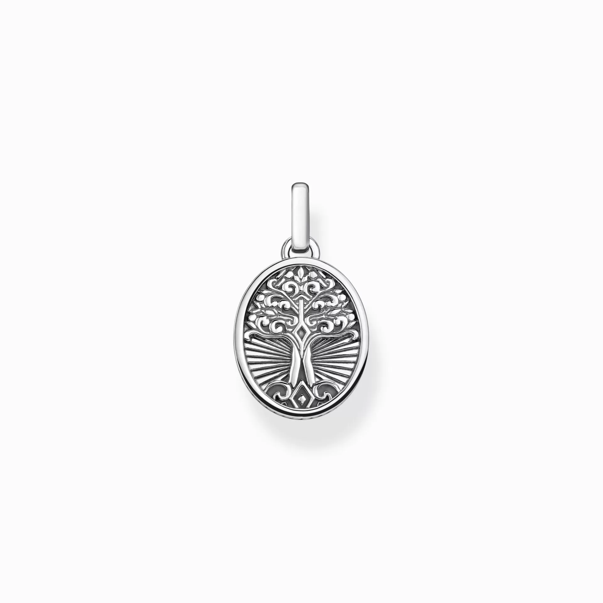 THOMAS SABO Hängsmycken | Återvunnet 925 silver<H&AUML;NGSMYCKE TREE OF LOVE silverfargad