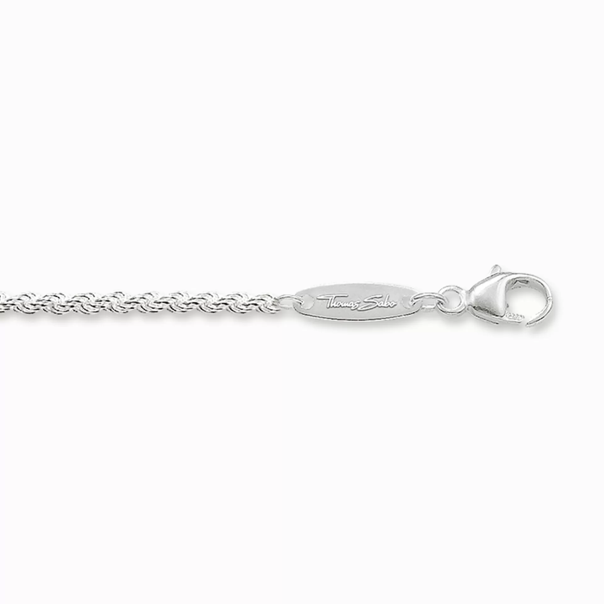 THOMAS SABO Halsband | Återvunnet 925 silver<REPKEDJA silverfargad