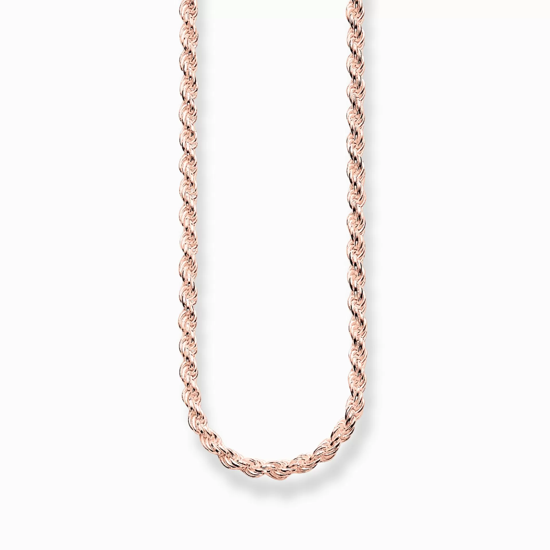 THOMAS SABO Halsband | 18K roséguldplätering<REPKEDJA roséguldfargad