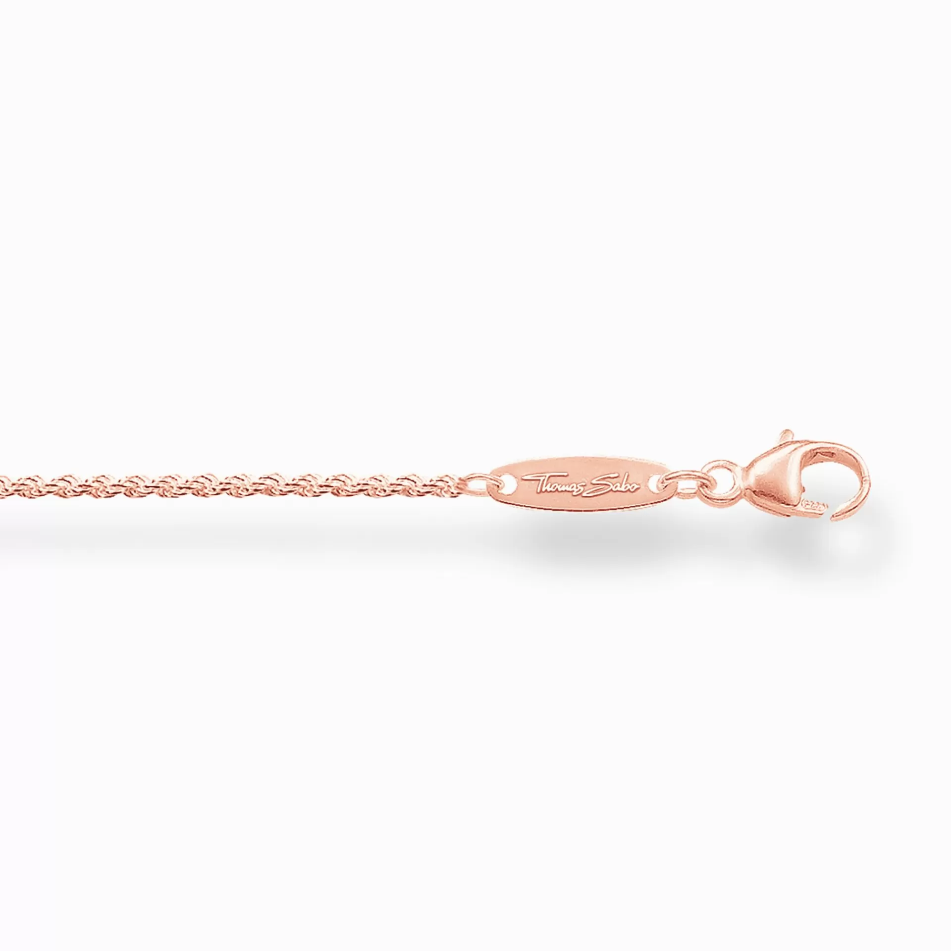 THOMAS SABO Halsband | 18K roséguldplätering<REPKEDJA roséguldfargad