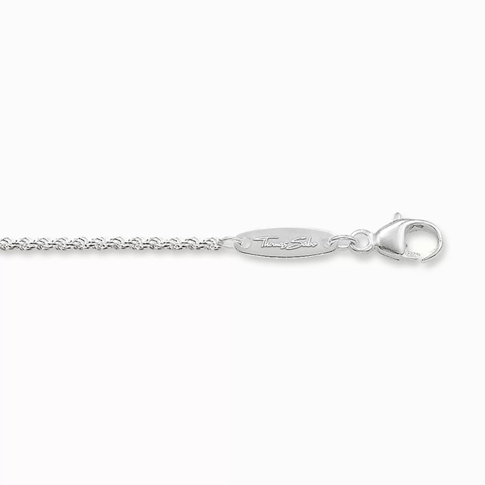 THOMAS SABO Halsband | Återvunnet 925 silver<REPKEDJA silverfargad